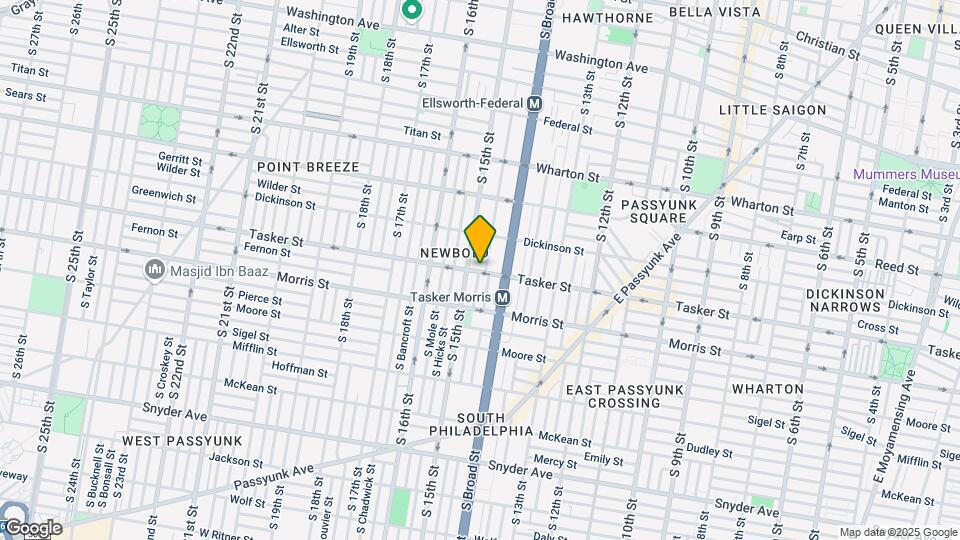 1427 Tasker St Map and Location Details