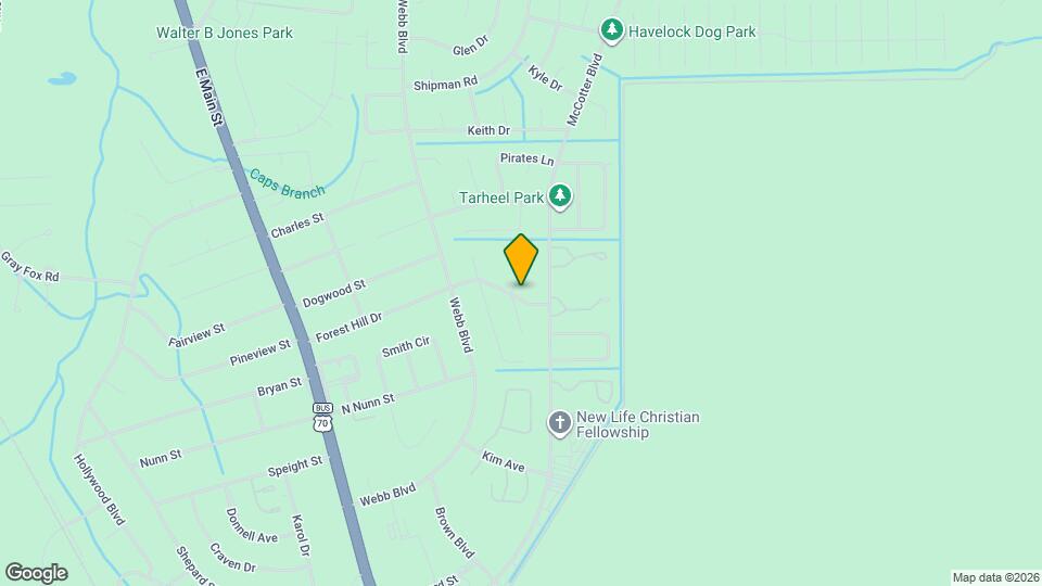 411 Forest Hill Dr Map and Location Details