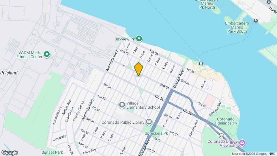 344 G Ave, Unit D Mapa y Detalles de la Ubicación