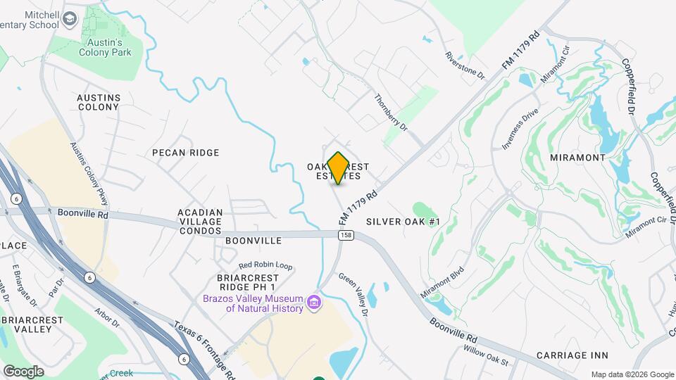 7205 Wood Oaks Dr Map and Location Details