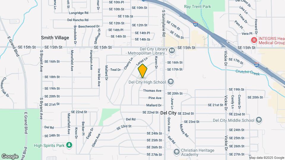 1717 Breckenridge Dr Map and Location Details