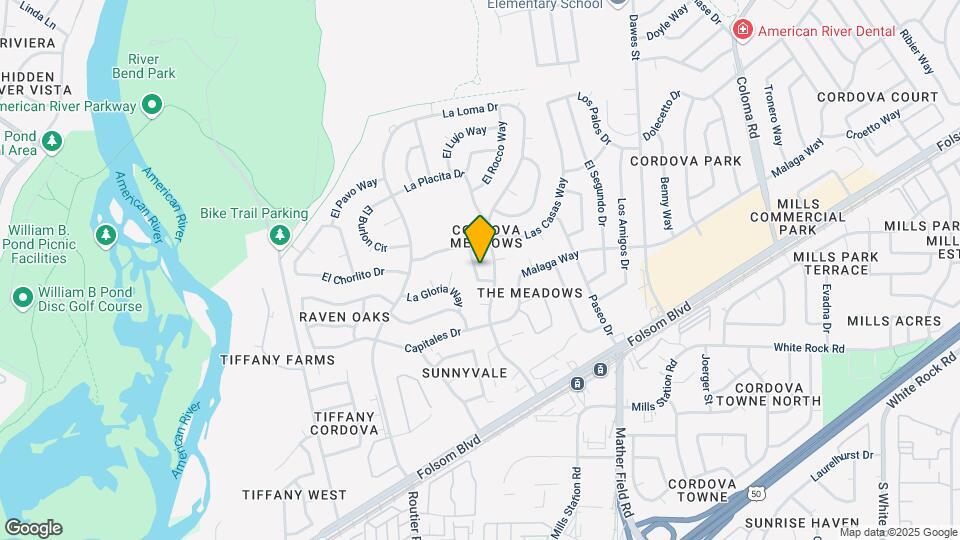 2617 Sobrante Way Map and Location Details