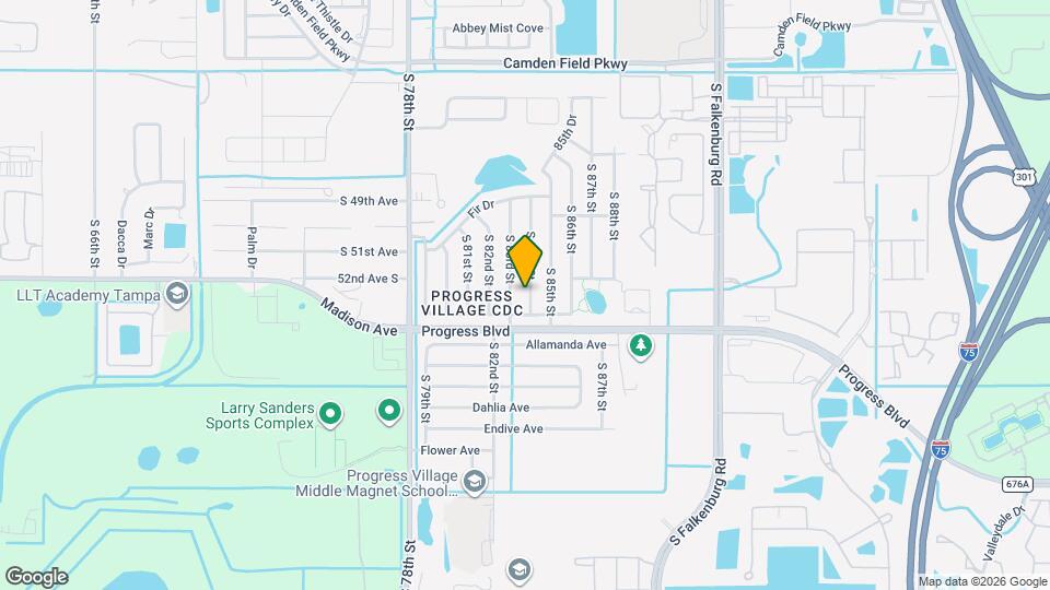 5205 S 84th St Map and Location Details