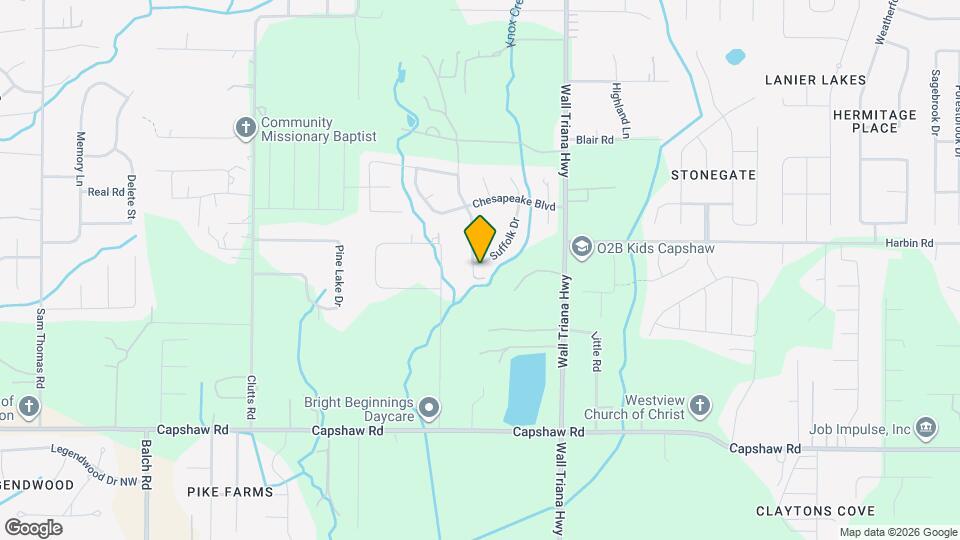 135 Suffolk Dr Map and Location Details