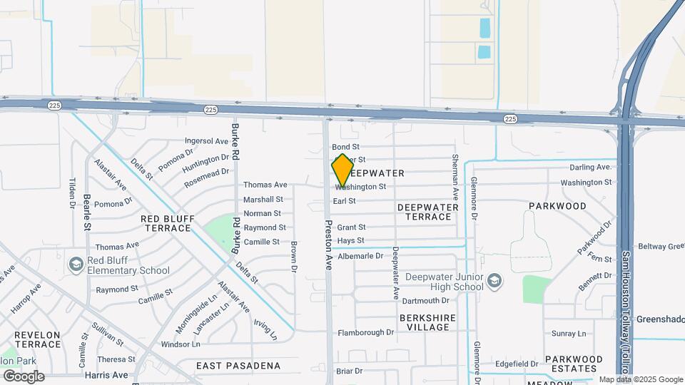 3010 Washington St Map and Location Details