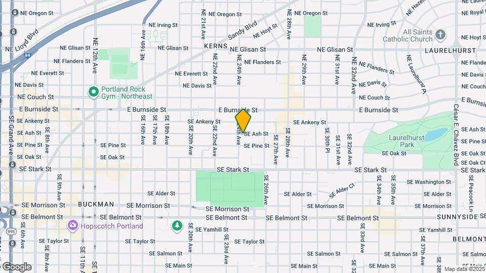 204 SE 24th Ave Map and Location Details