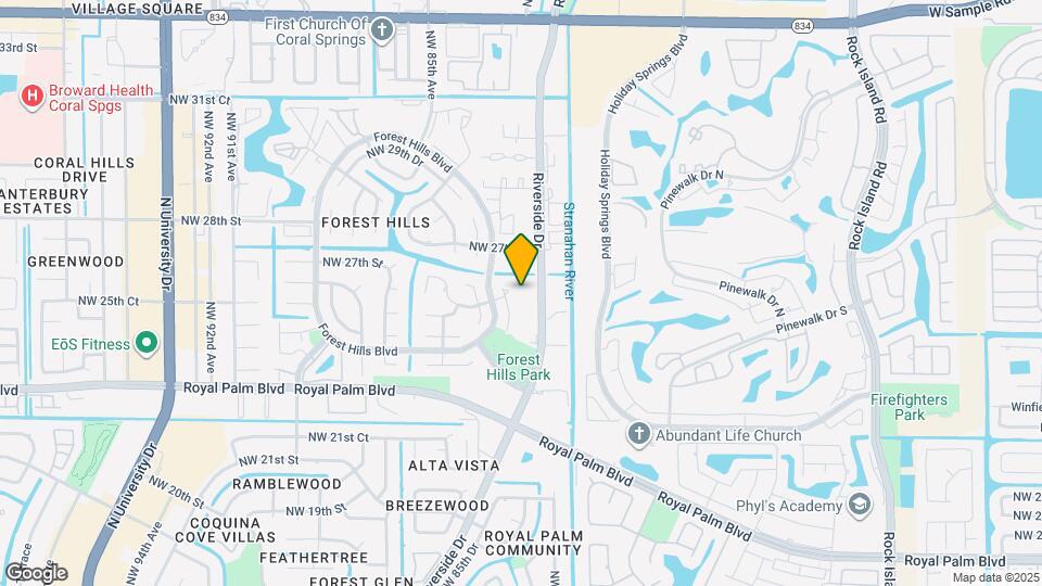 2622 Riverside Dr Map and Location Details