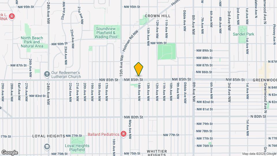 8505 14th Ave NW Map and Location Details