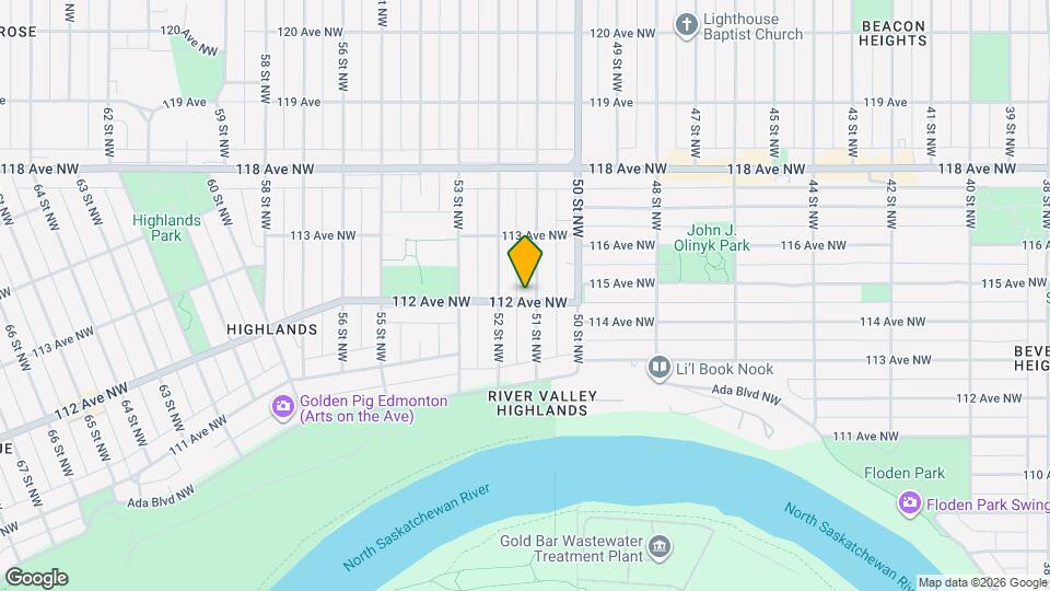 11204-11251 51 St NW Map and Location Details