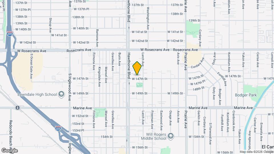 4325 W 147th St Map and Location Details