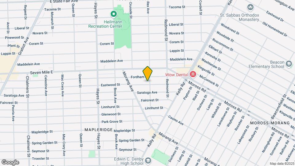 15671 Eastwood St Map and Location Details