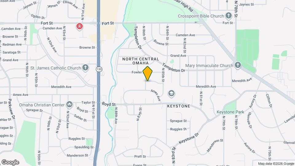 8549 Meredith Ave Mapa y Detalles de la Ubicación