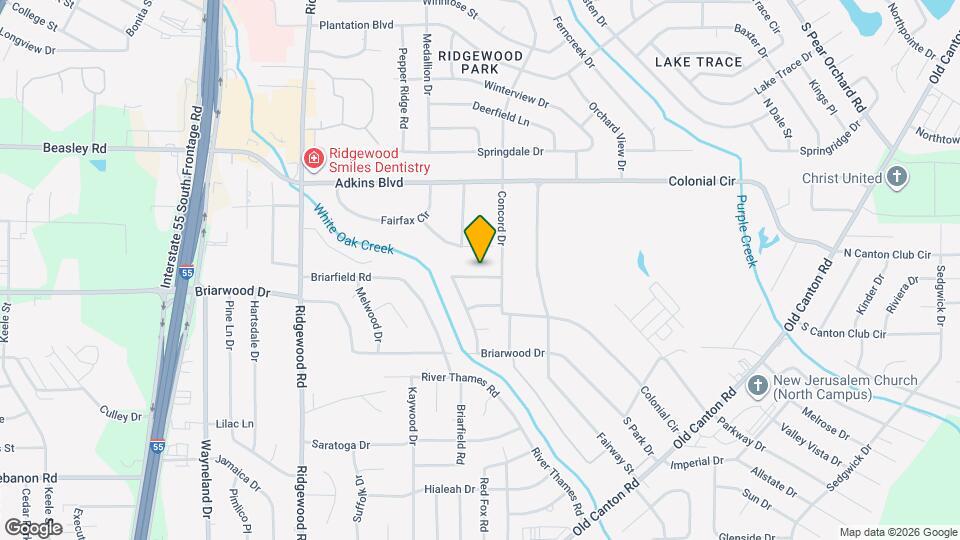 5559 Marblehead Dr Mapa y Detalles de la Ubicación