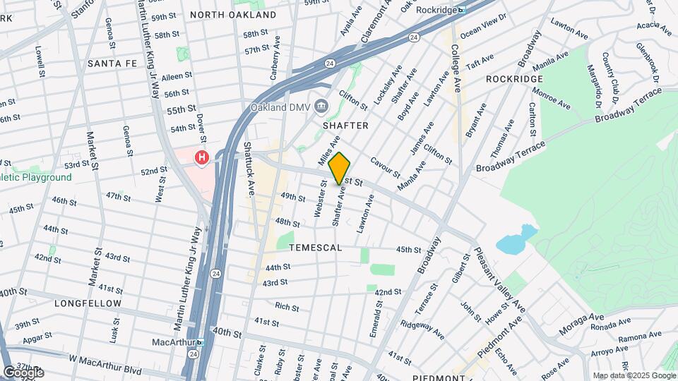 5001-5005 Shafter Ave Mapa y Detalles de la Ubicación