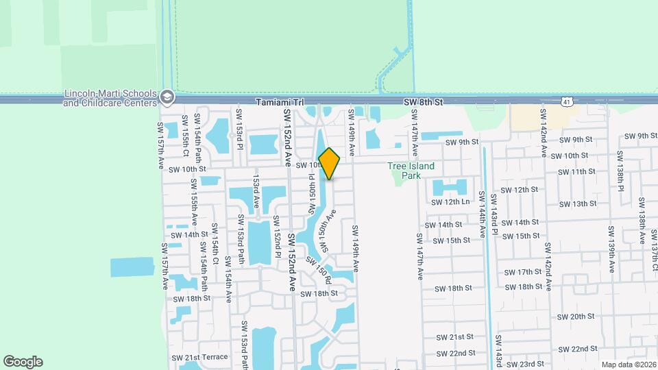 1102 SW 149th Path Map and Location Details