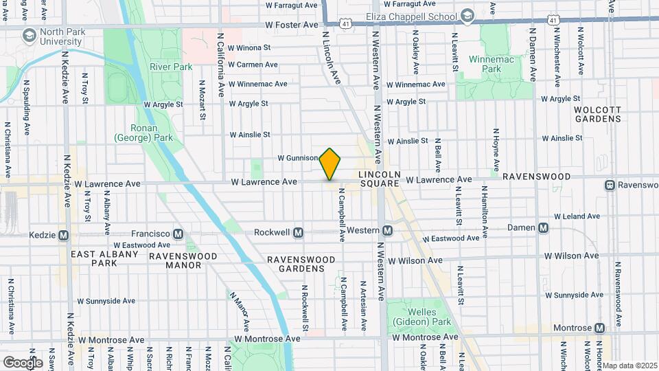 2515 W Lawrence Ave, Unit 002E Map and Location Details