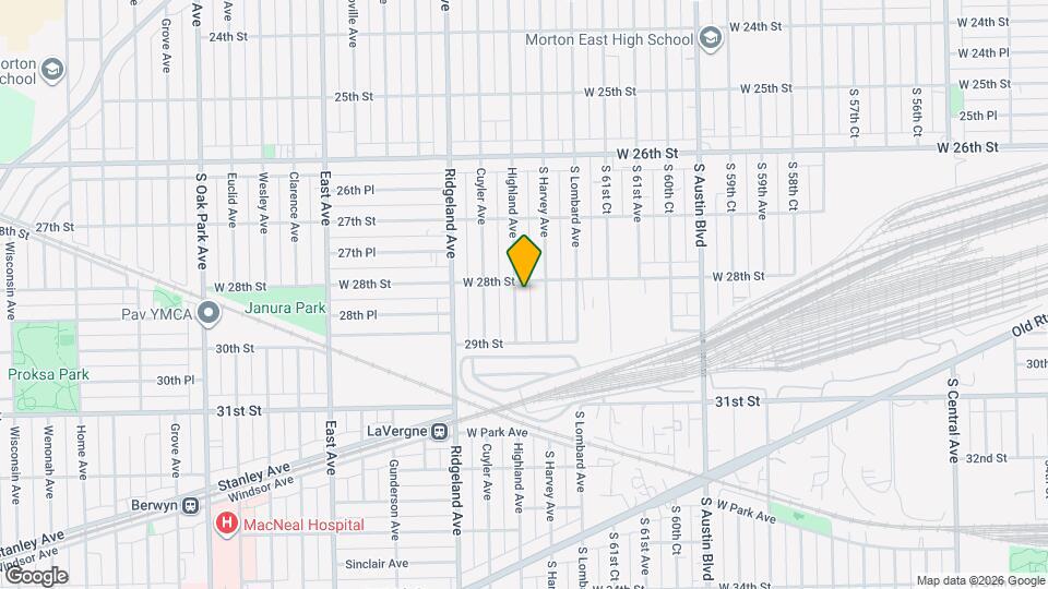 2809 Highland Ave, Unit 2 Map and Location Details