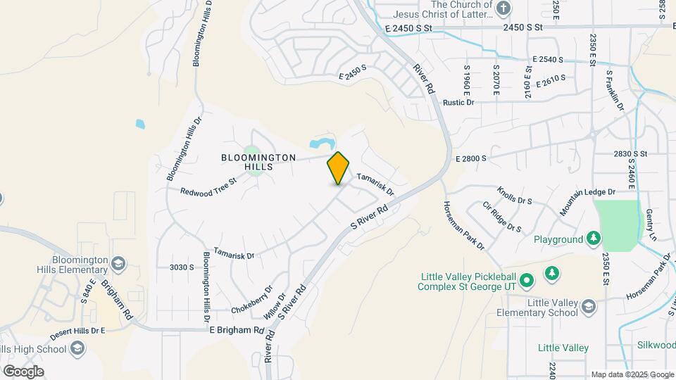 1569 Tamarisk Dr Map and Location Details
