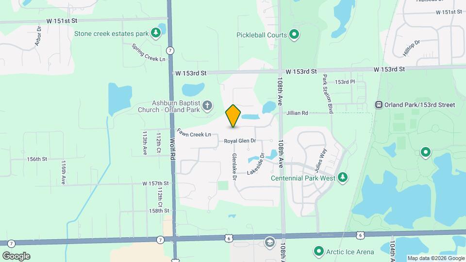 10901 Jillian Rd Map and Location Details