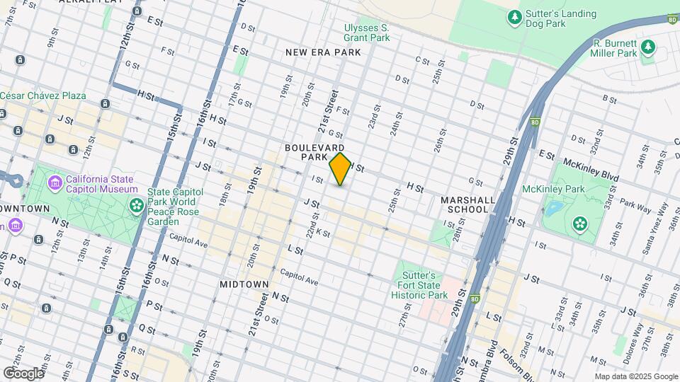 2230 I St Mapa y Detalles de la Ubicación