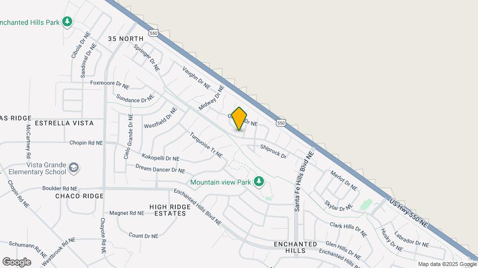 5205 Caprock Dr NE Map and Location Details