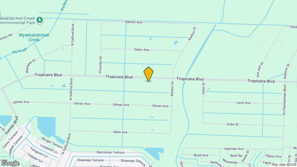 3241 Tropicaire Blvd Map and Location Details