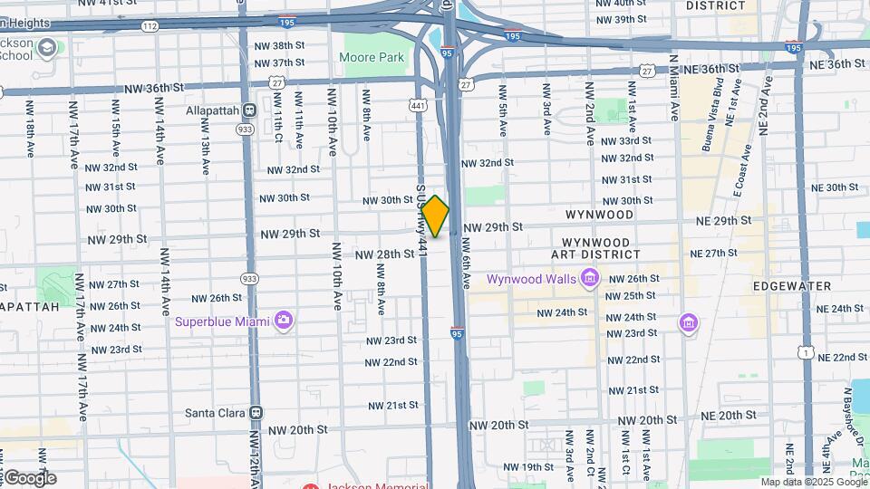 669 NW 28th St Map and Location Details