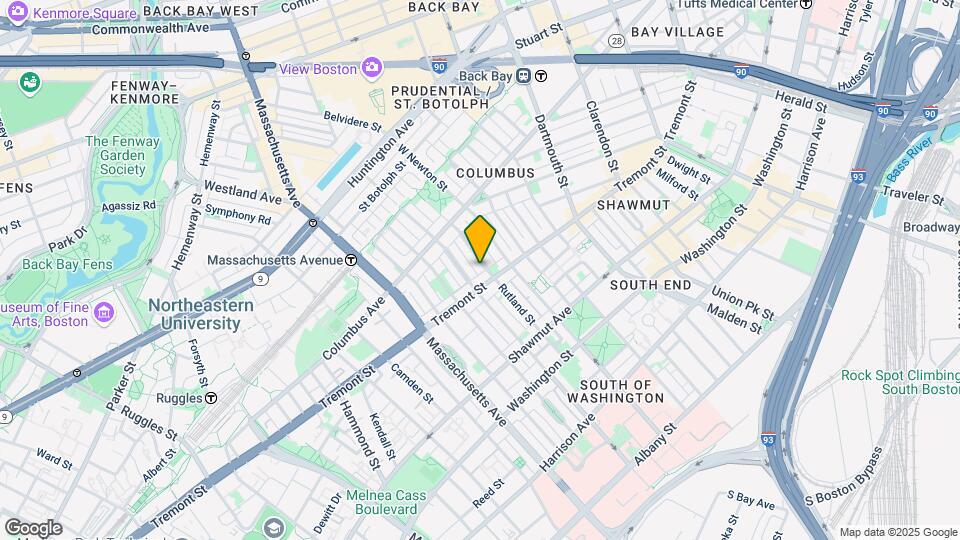 6 Rutland Sq Map and Location Details