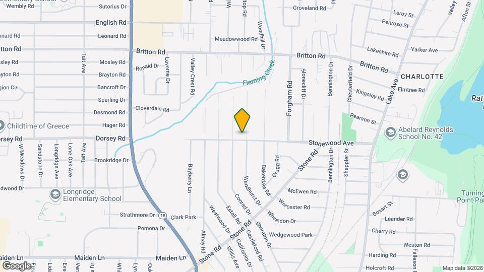 396 Stonewood Ave Map and Location Details