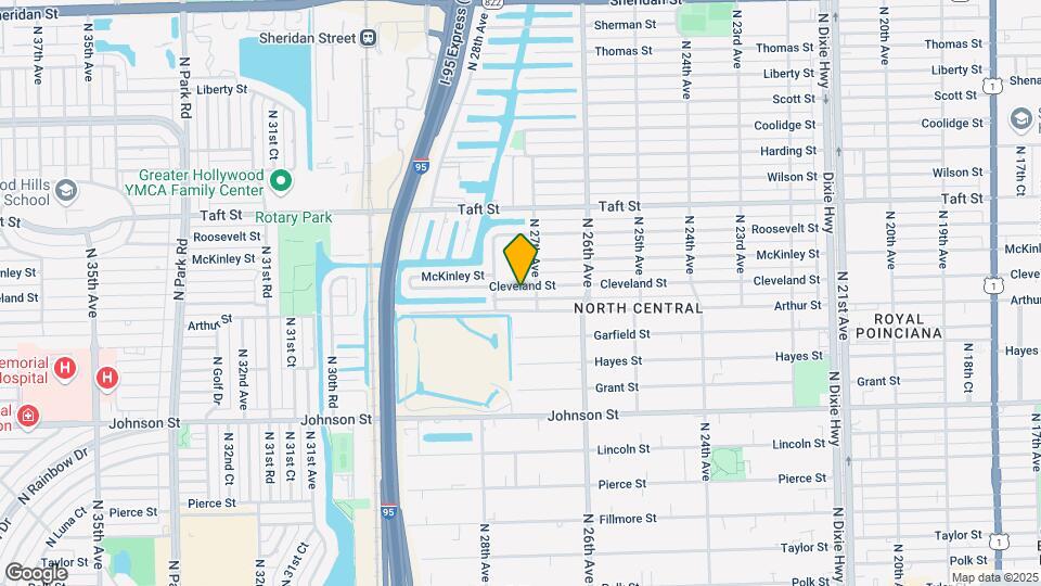 2708 Cleveland St Mapa y Detalles de la Ubicación