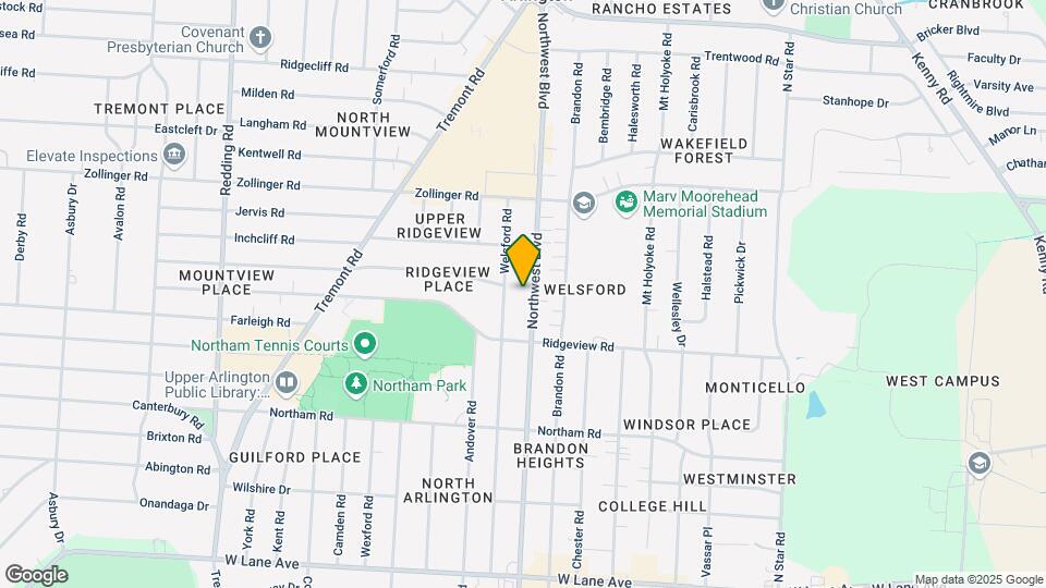 2883-2897 Northwest Blvd Map and Location Details