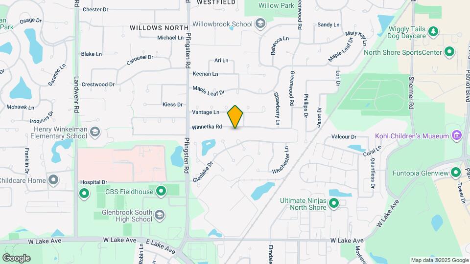 3537 Winnetka Rd Map and Location Details