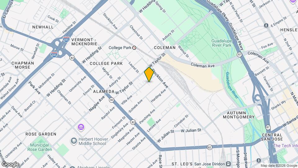 804 Villa Ave Map and Location Details