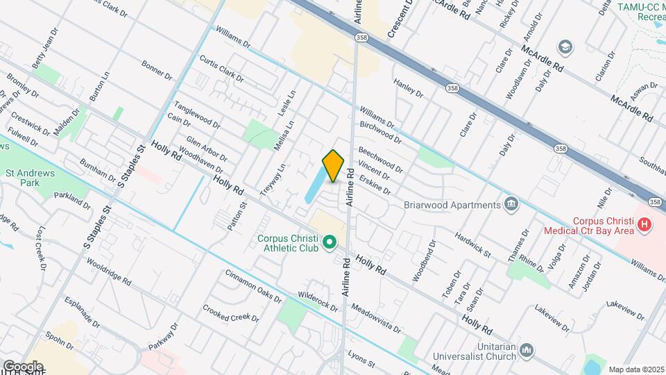 1927 Hidden Way Map and Location Details