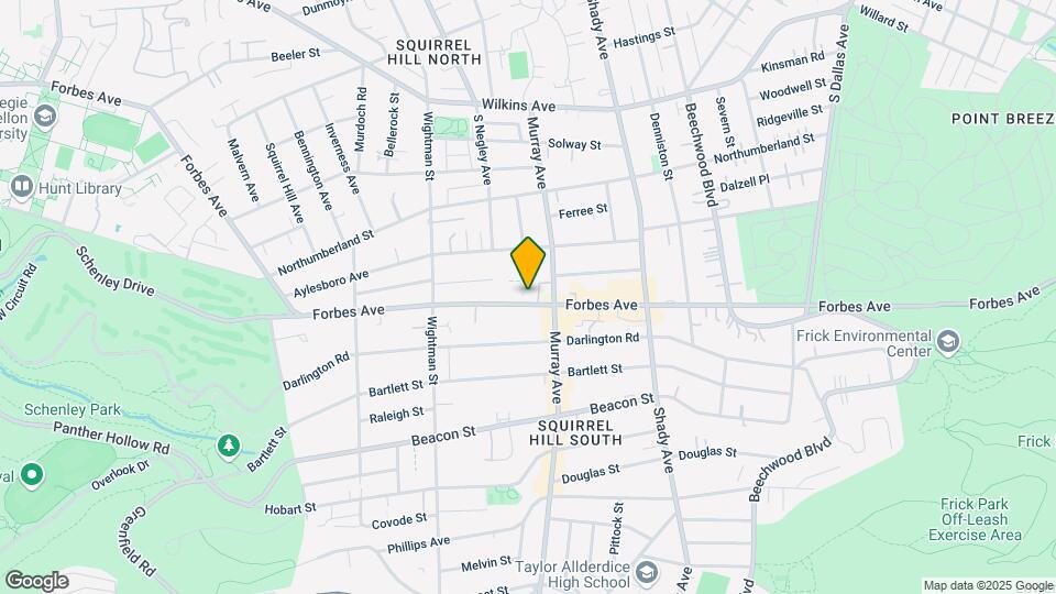 Forbes Terrace Mapa y Detalles de la Ubicación