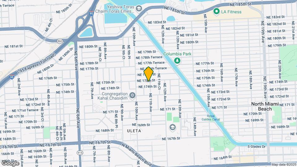 17410 NE 11th Ave Map and Location Details