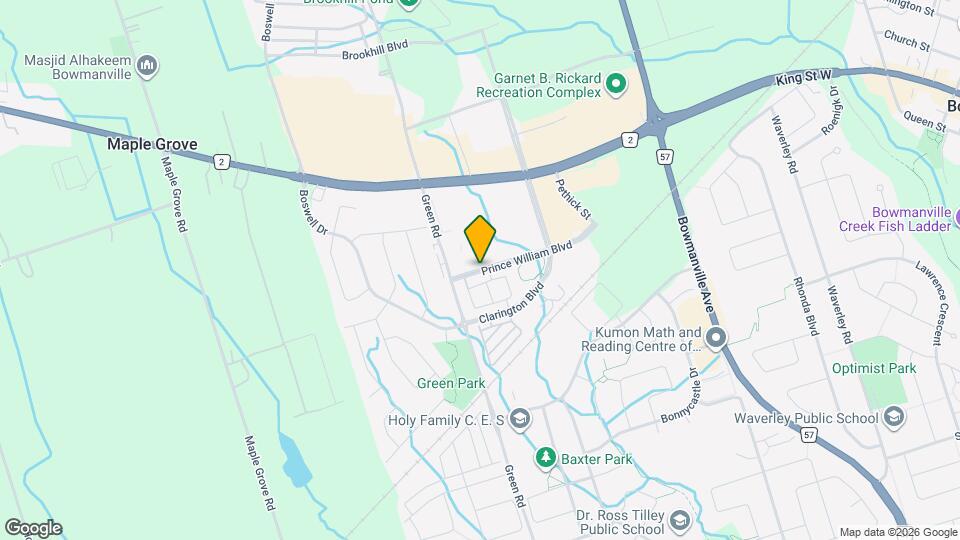 23 Prince William Blvd Map and Location Details