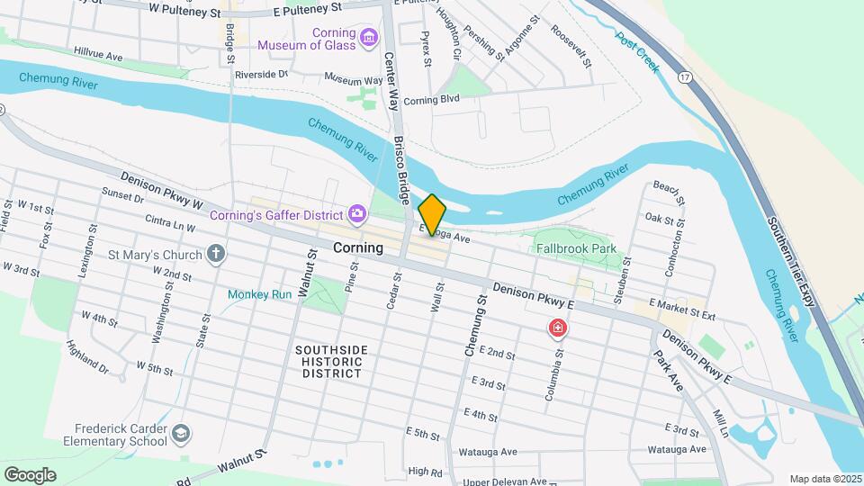 90 E Market St Map and Location Details