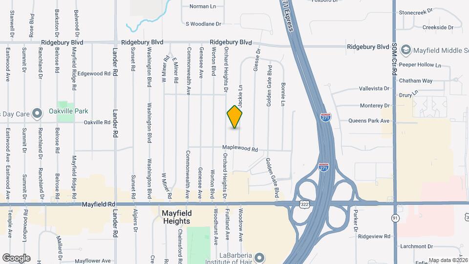 1314 Jackie Ln Map and Location Details