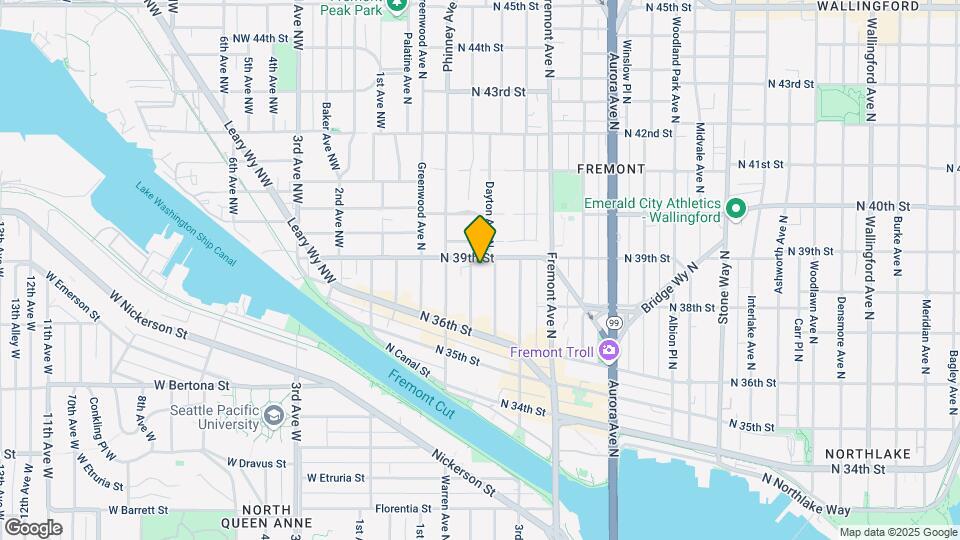 3656 Francis Ave N Map and Location Details