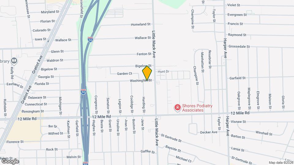 29266 Harding St Map and Location Details