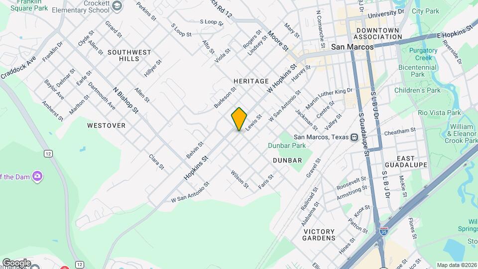 123 N Mitchell Ave Map and Location Details