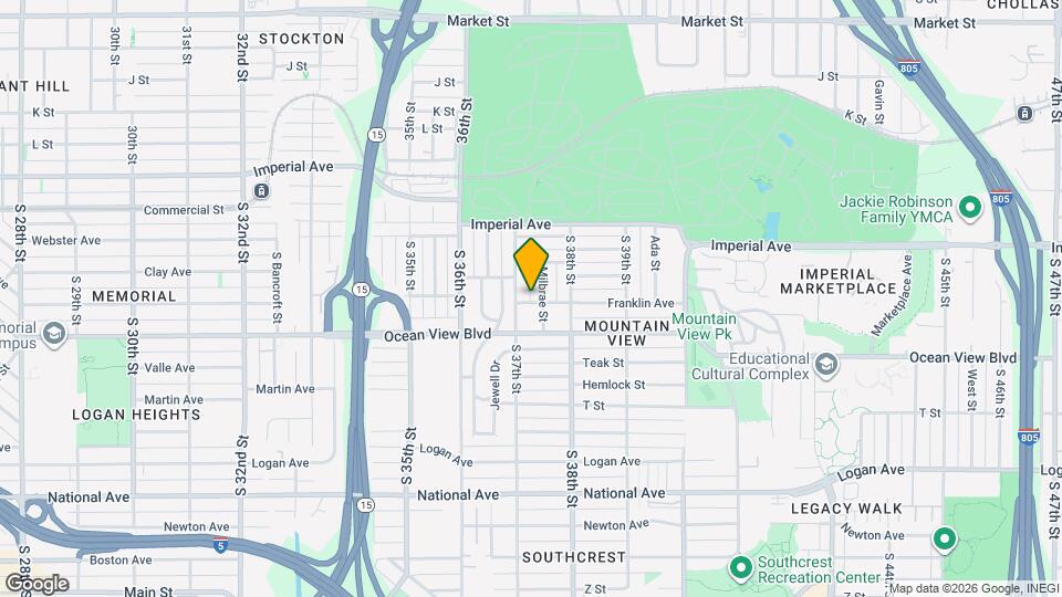 3728 Franklin Ave Mapa y Detalles de la Ubicación