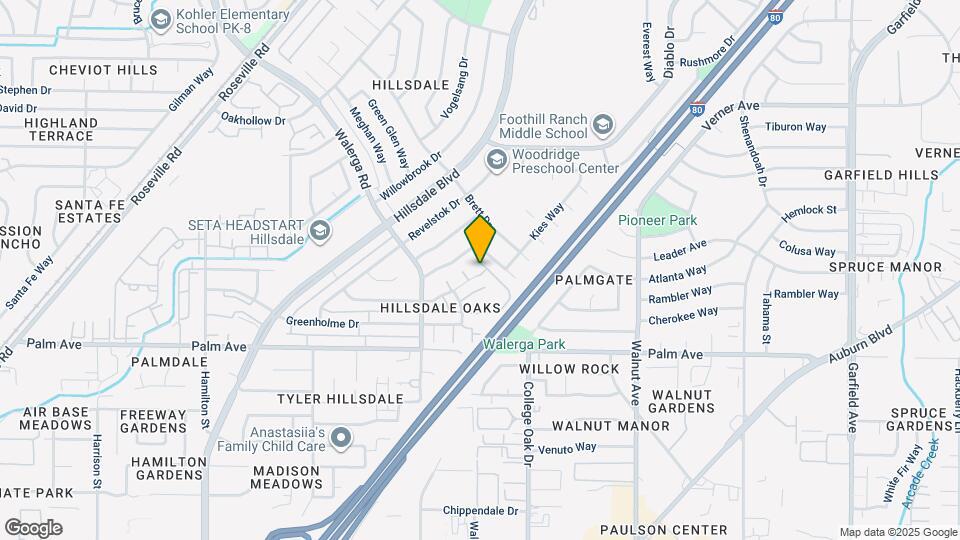 4727 Hayford Way Map and Location Details
