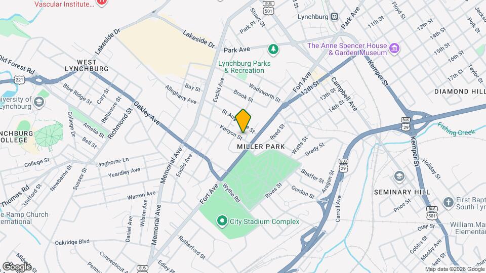 320 Kenyon St Map and Location Details