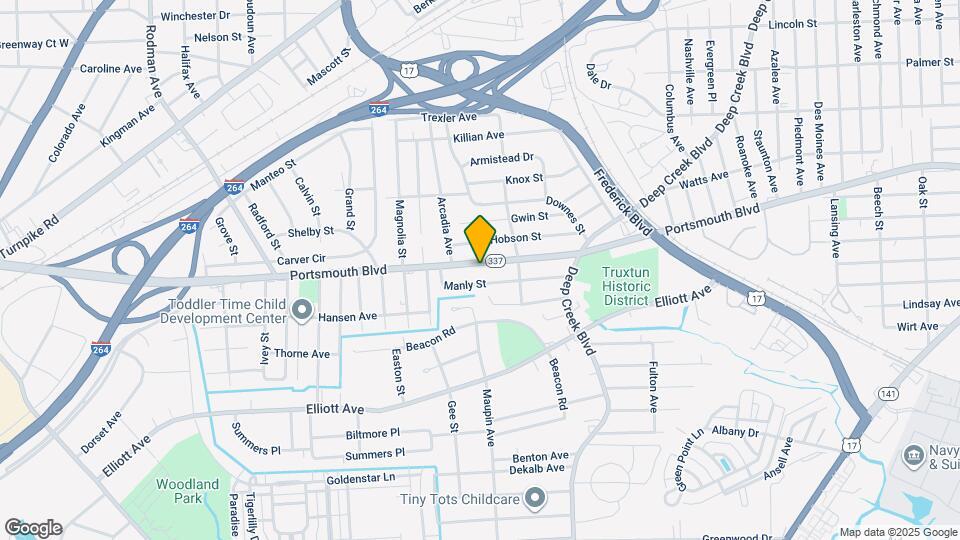 2713 Portsmouth Blvd Map and Location Details