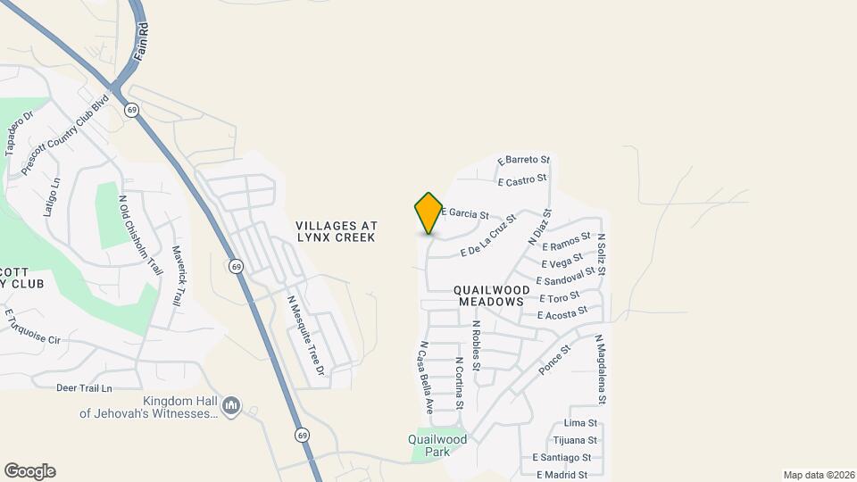 926 N Gomez St Map and Location Details