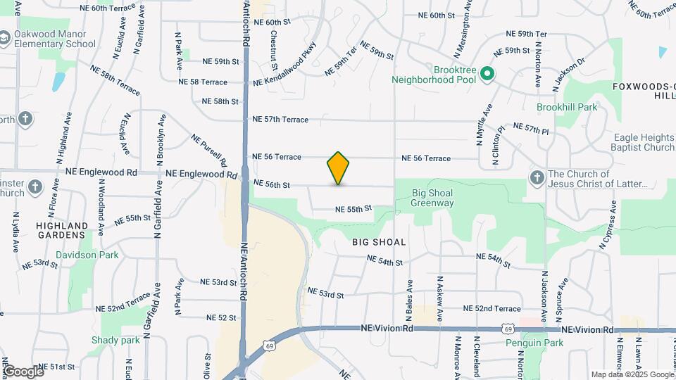 3101 NE 56th St Map and Location Details