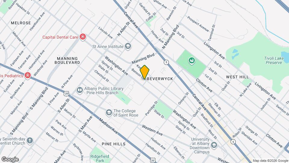 156 BENSON ST, Unit Floor 1 Mapa y Detalles de la Ubicación