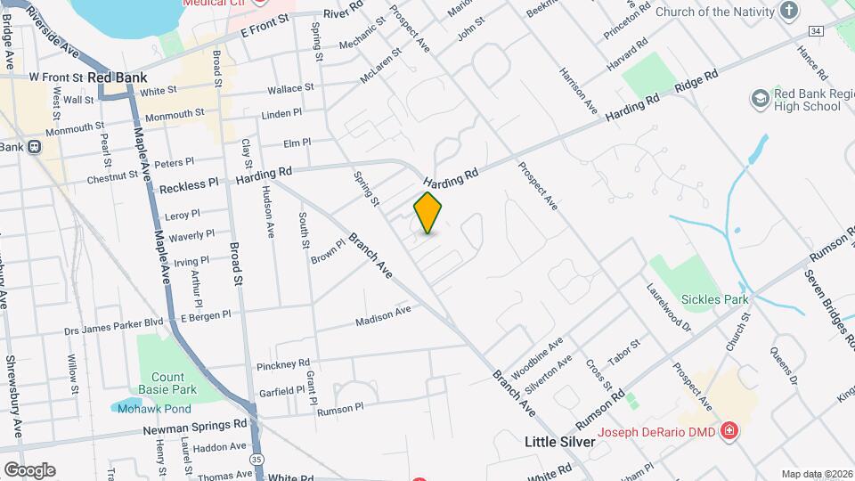 283 Spring St, Unit 3A Map and Location Details